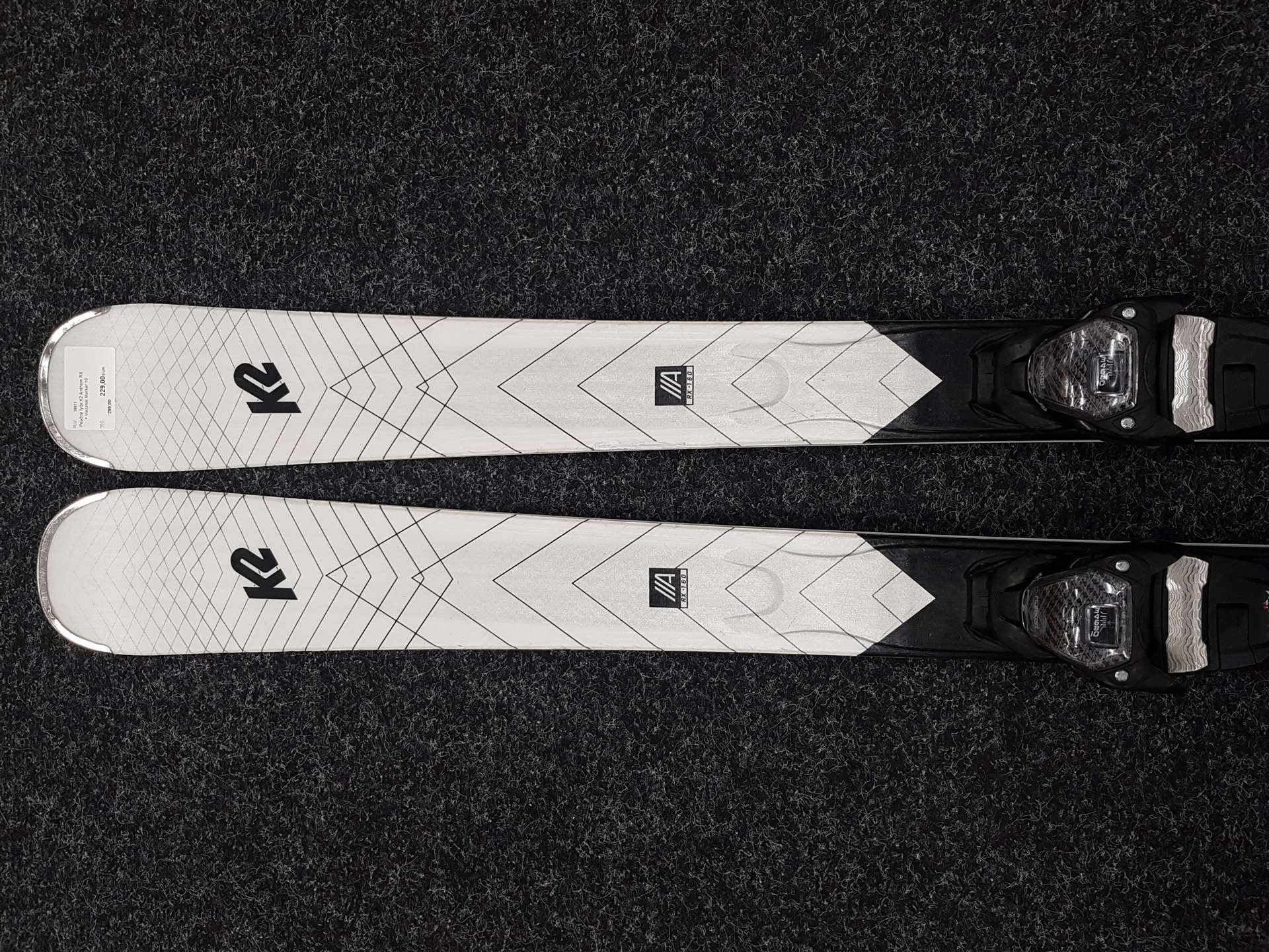 Rabljene skije K2 Anthem RX + vezovi Marker 10