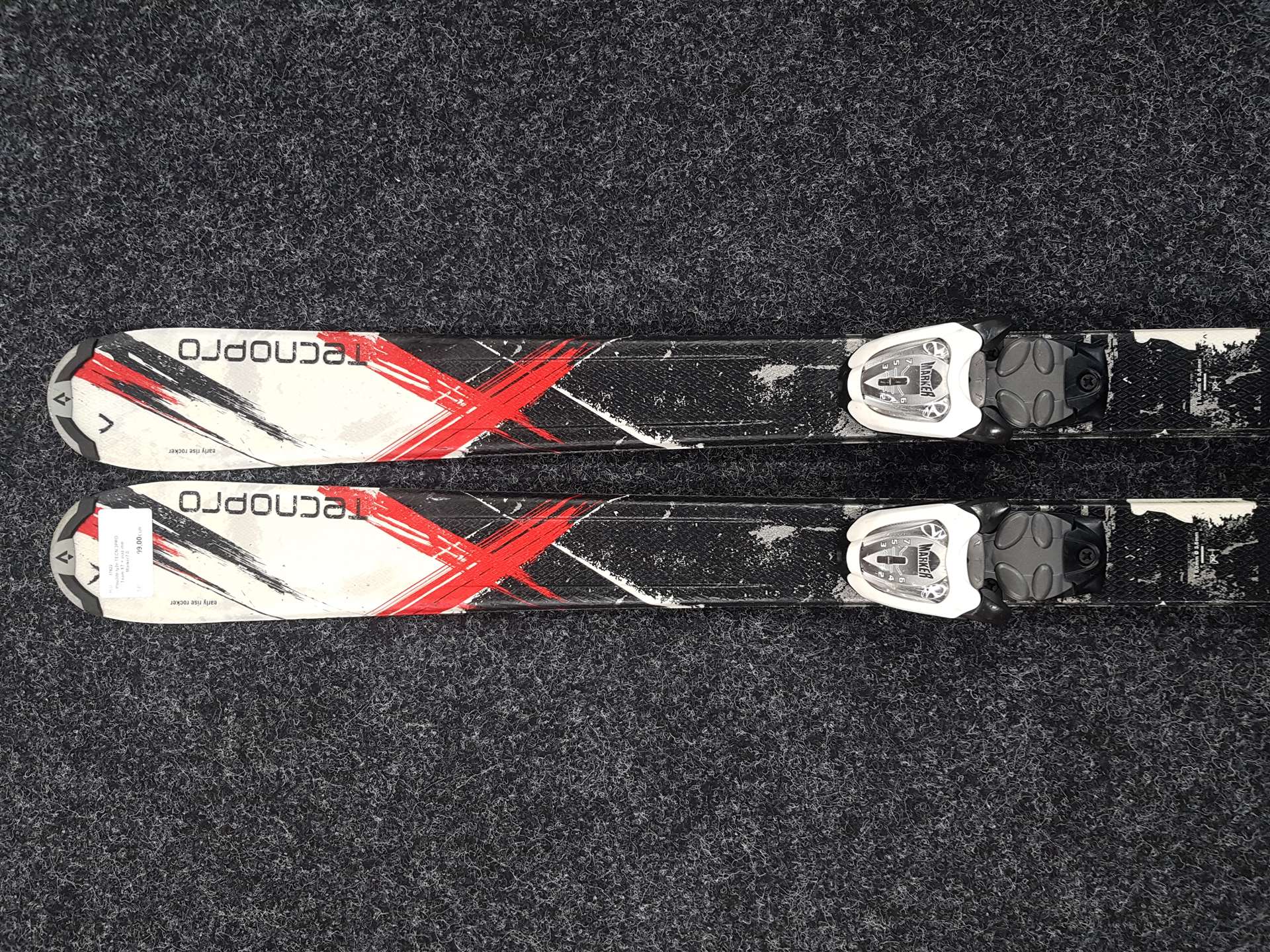 Schiuri TECNOPRO Team XT folosite + legături Marker7.0