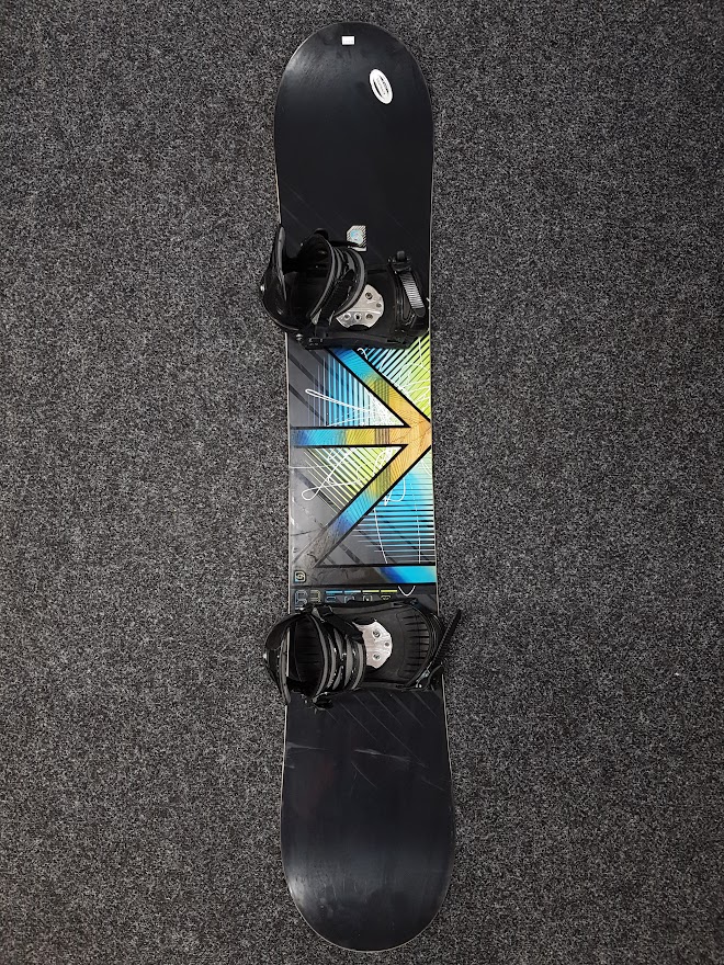 Gebrauchtes Salomon Snowboard + Bindung SP MFG Größe L/XL