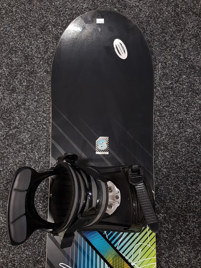Gebrauchtes Salomon Snowboard + Bindung SP MFG Größe L/XL