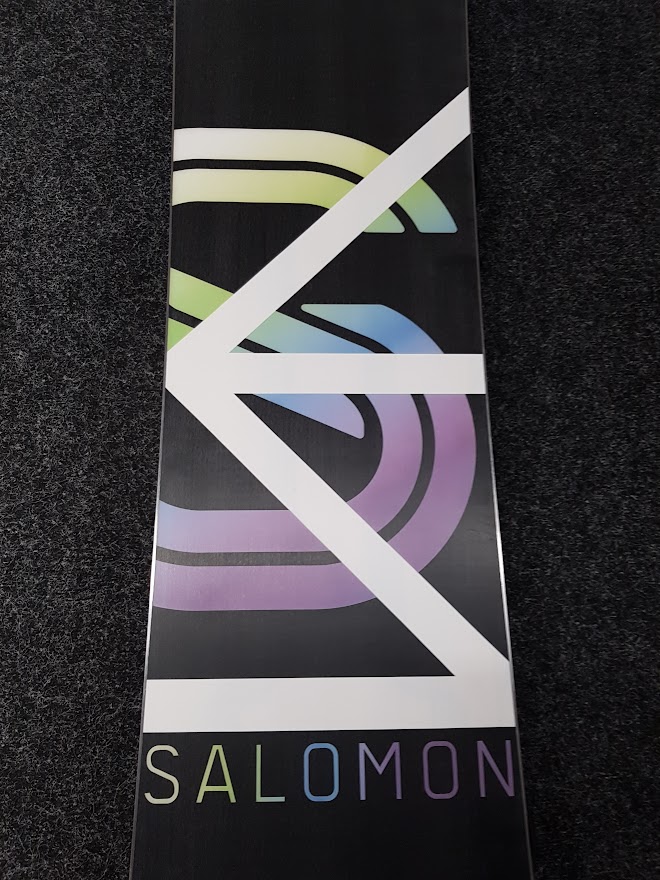 Gebrauchtes Salomon Snowboard + Bindung SP MFG Größe L/XL