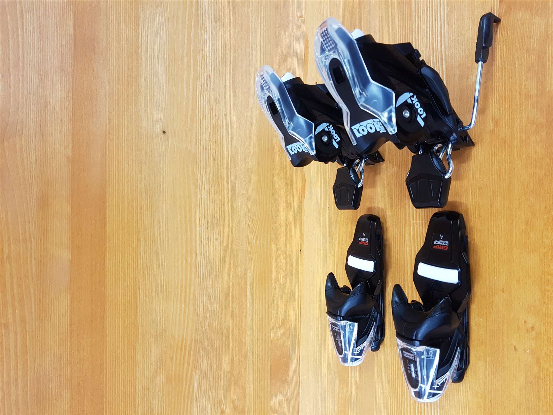 Použité viazanie Look GRIP WALK XPRESS (DIN 7)