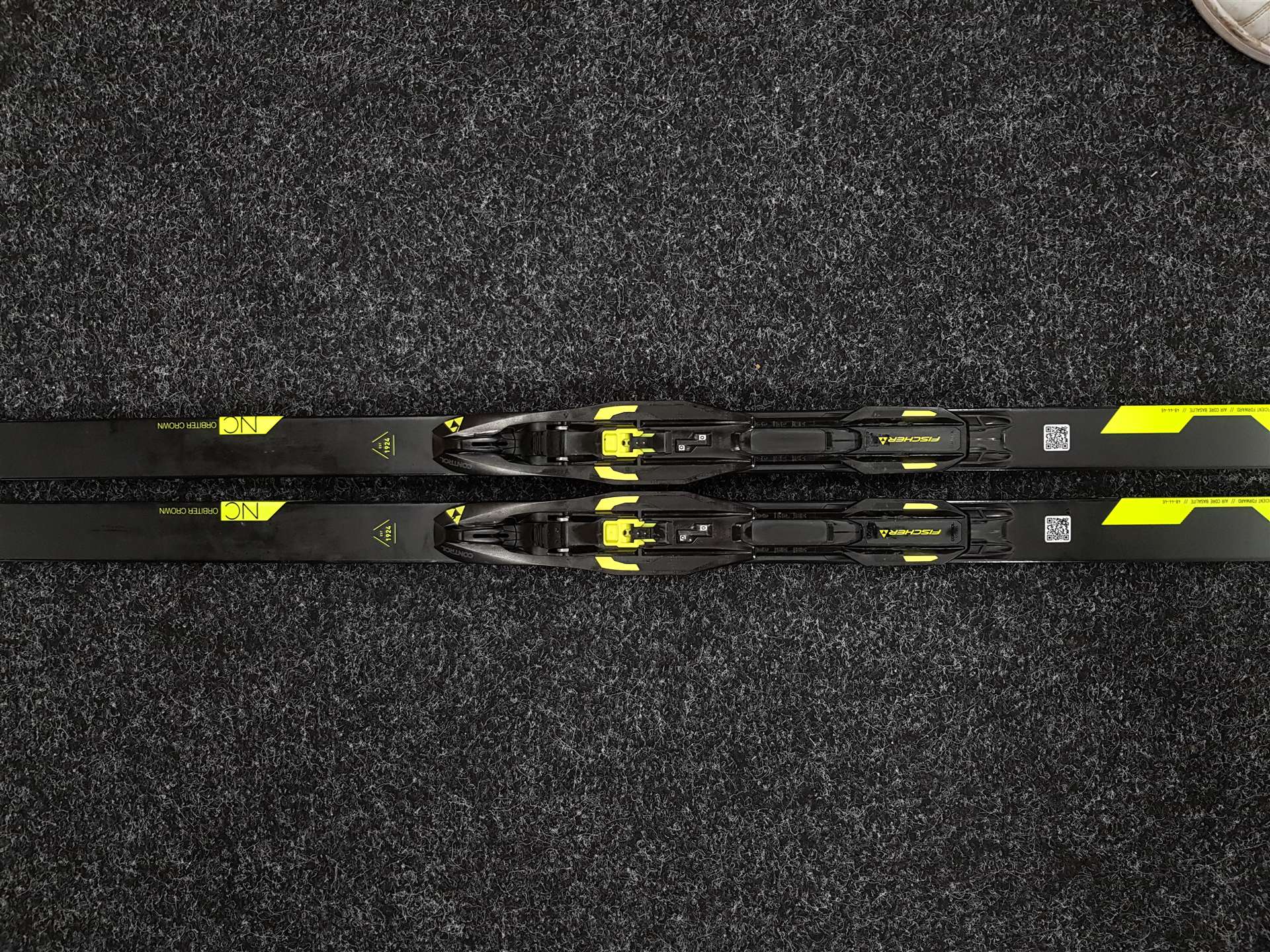 Gebrauchte FISCHER Orbiter Crown Langlaufski + NNN Fischer Control Bindungen