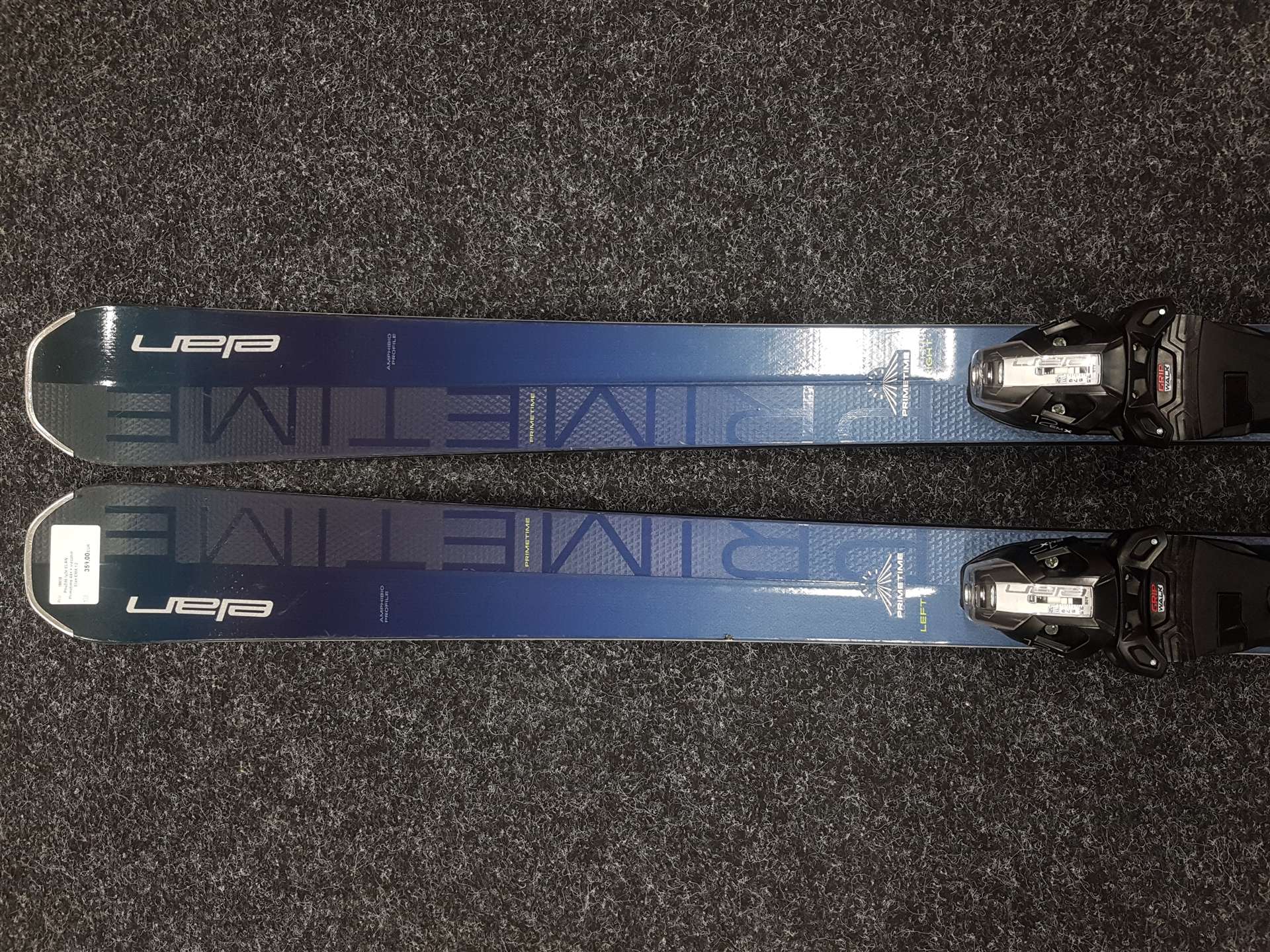 Esquís usados ELAN Primetime 44+ + fijaciones Elan EMX 12