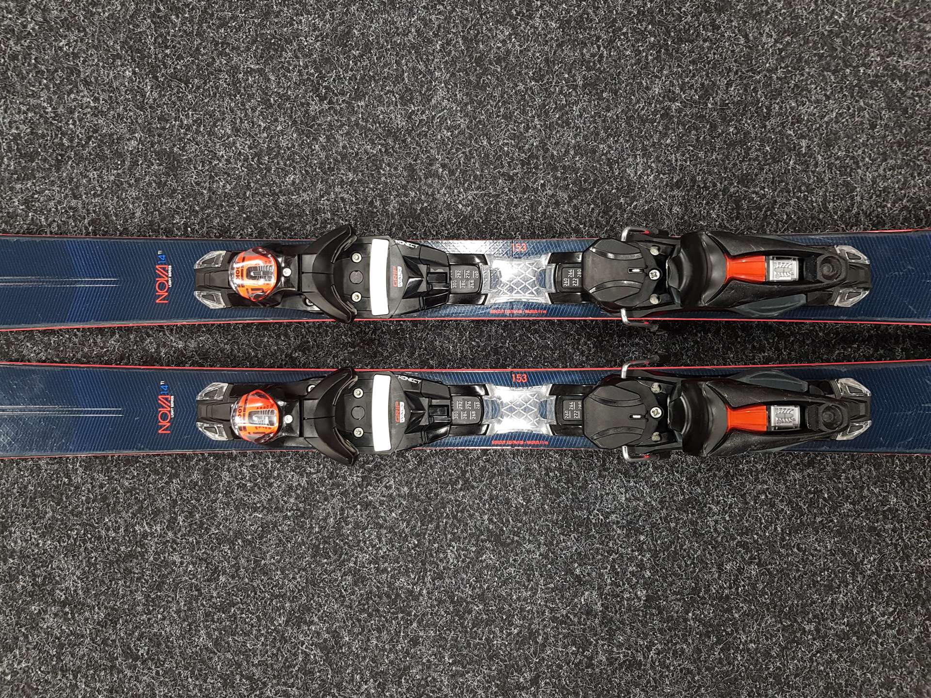 Használt ROSSIGNOL Nova 14 TI sílécek + Look NX 12 kötés