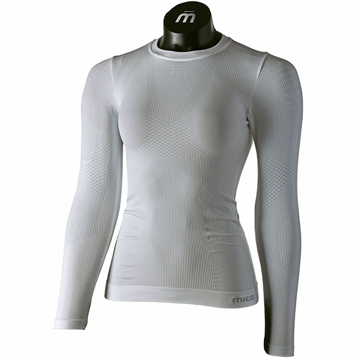 Sous-vêtements thermiques pour femmes MICO MAGLIA G/C M/L WOMAN ACTIVE SKIN, BIANCO