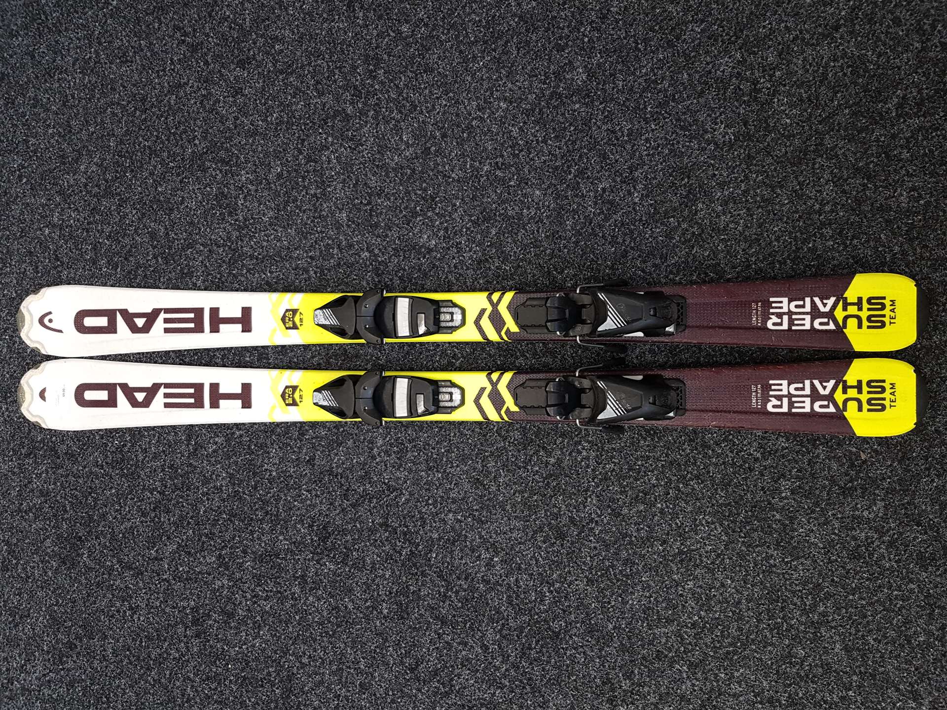 Sci da sci per bambini HEAD Team ERA 2.0 usati + attacchi Tyrolia 4.5