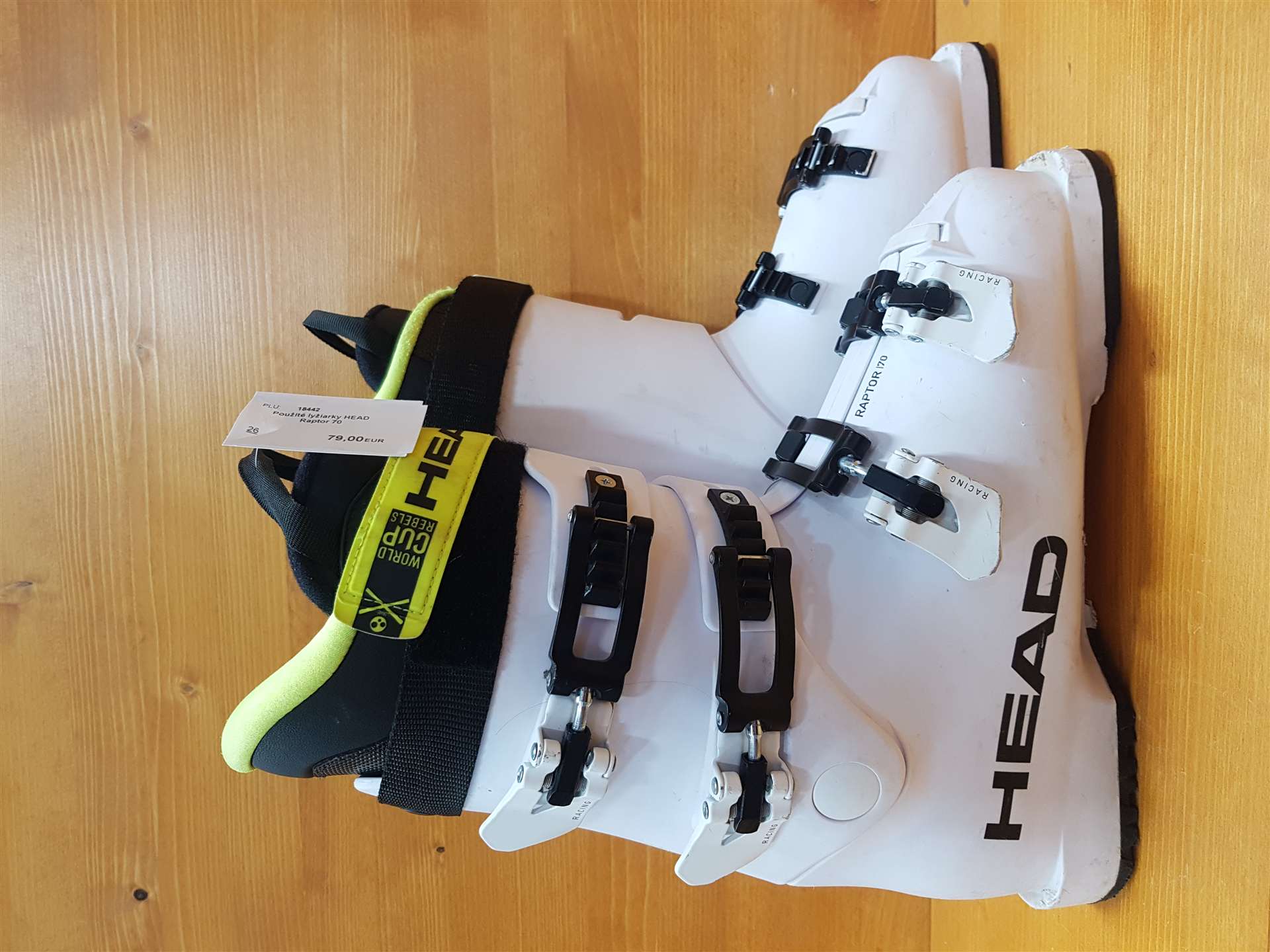 Použité lyžiarky HEAD Raptor 70