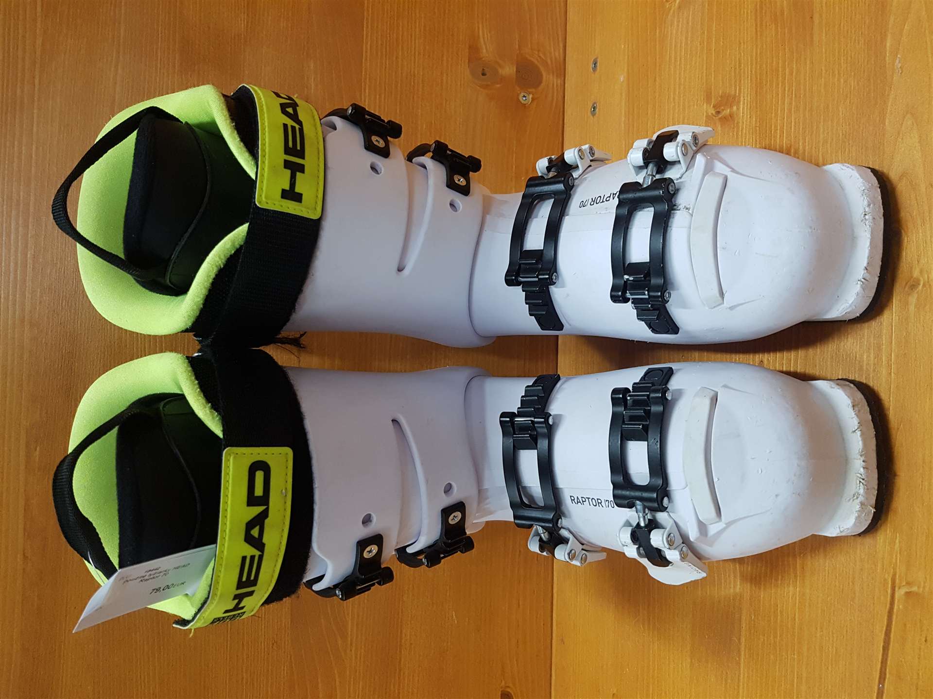 Použité lyžiarky HEAD Raptor 70