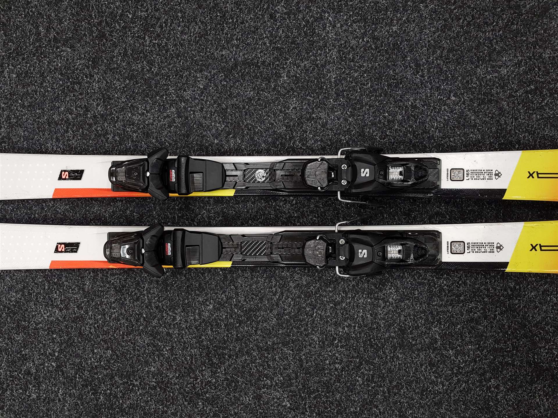 Gebrauchte Skier SALOMON S/MAX 24 + Salomon M10 Bindungen