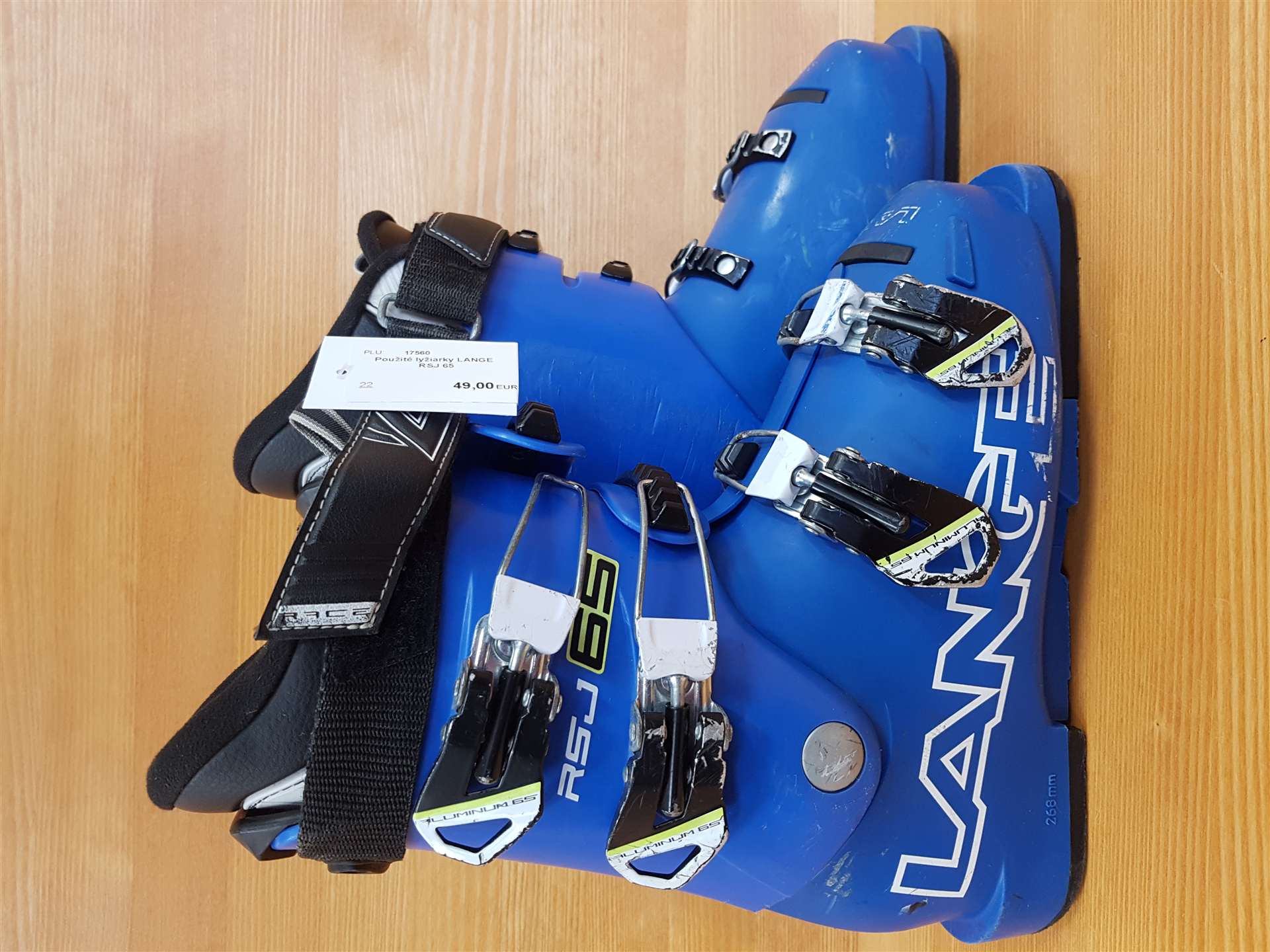 Použité lyžařky LANGE RSJ 65