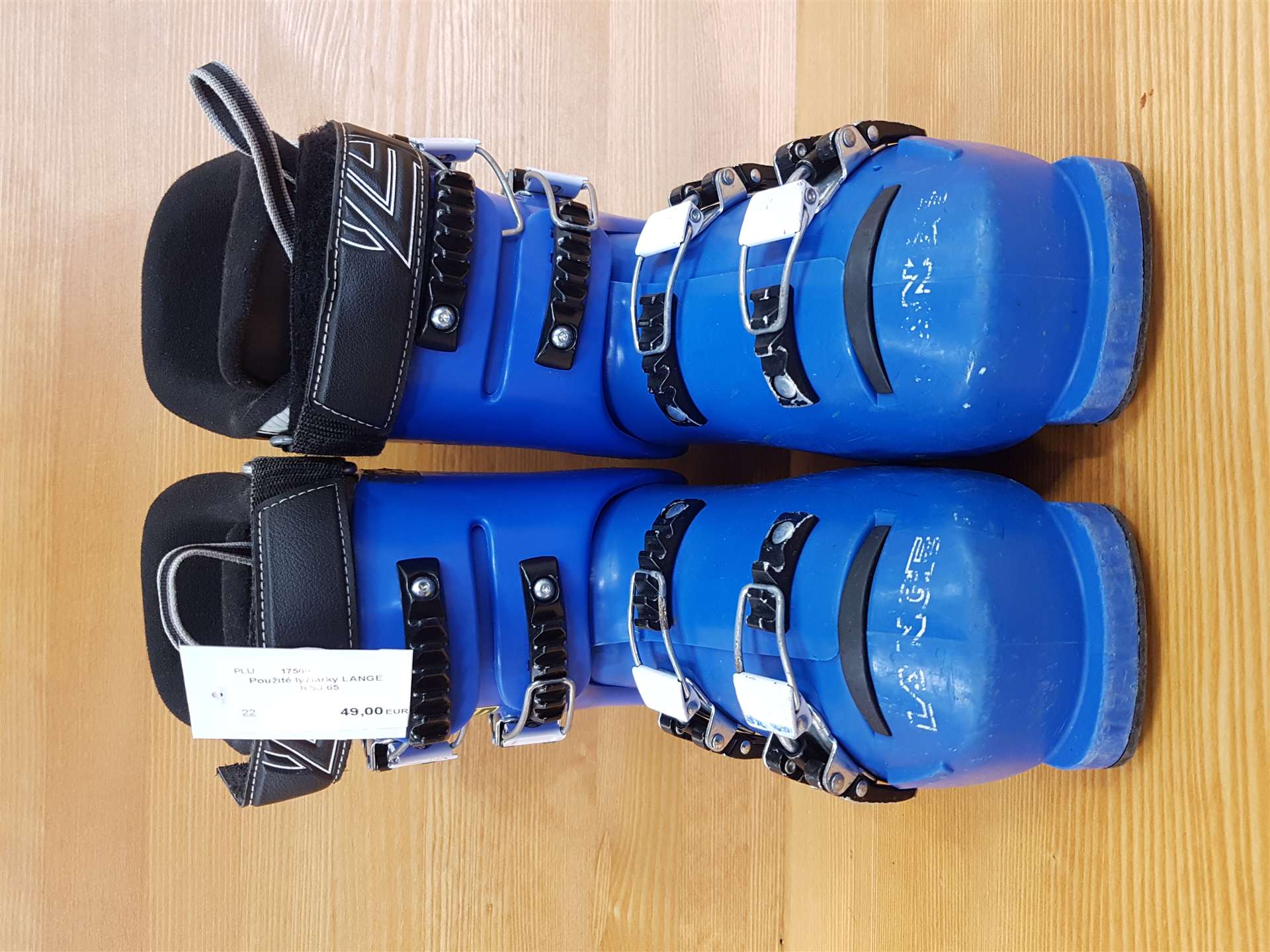 Použité lyžařky LANGE RSJ 65