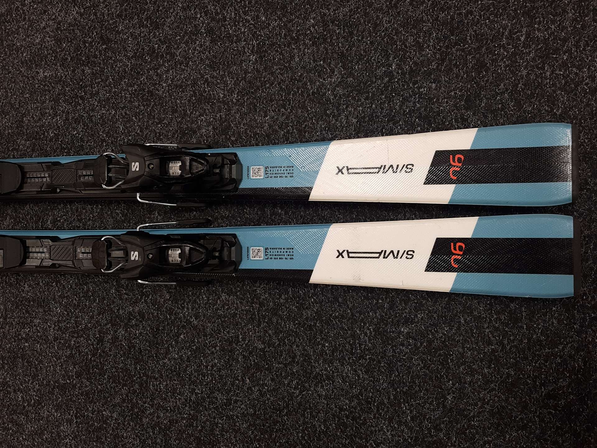 Skis d'occasion SALOMON S/MAX 06 + fixations Salomon M 10