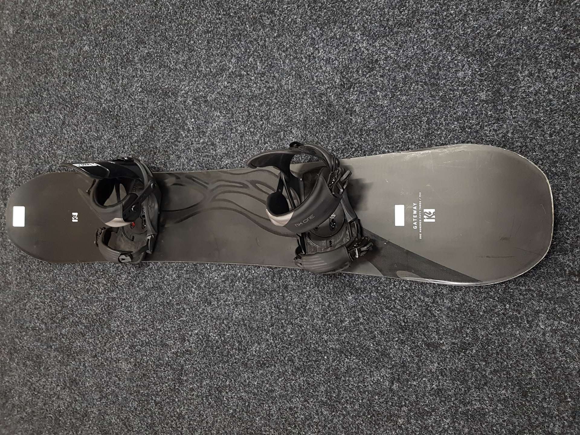 Placă de snowboard K2 Gateway second-hand + legături Head NX ONE mărimea M/L