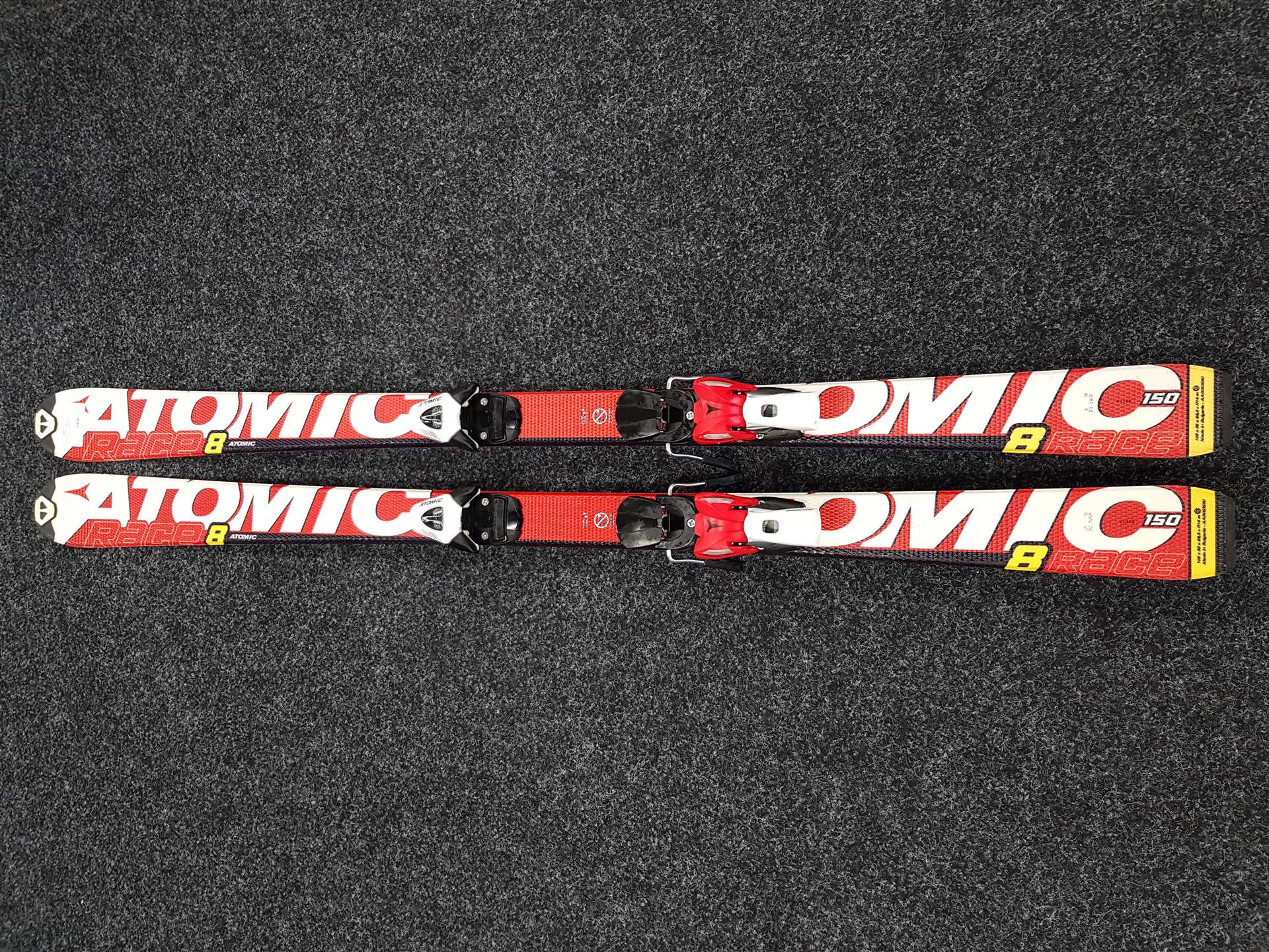 Używane narty ATOMIC Race 8 + wiązania Atomic Evox 7