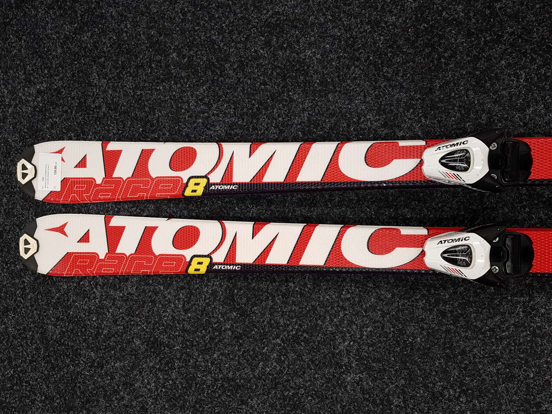 Używane narty ATOMIC Race 8 + wiązania Atomic Evox 7