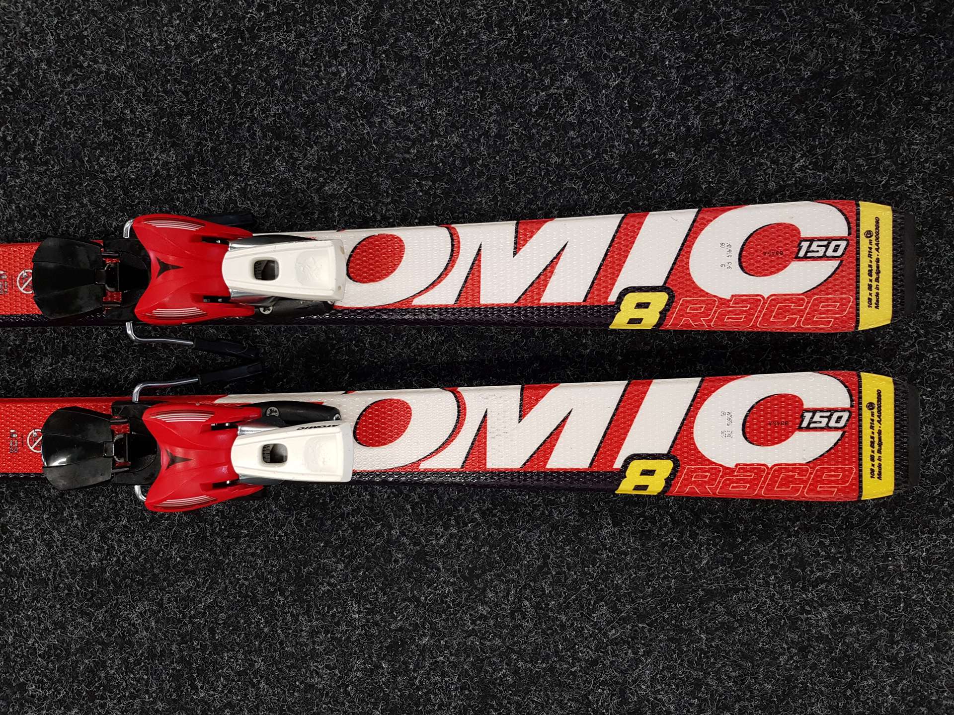 Używane narty ATOMIC Race 8 + wiązania Atomic Evox 7