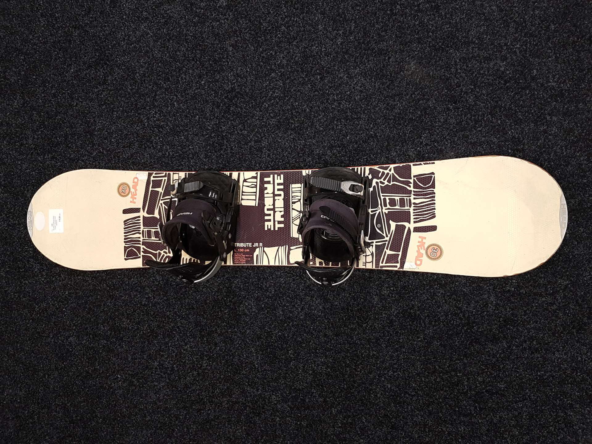 Snowboard Head Tribute folosit + legături Head mărimea S