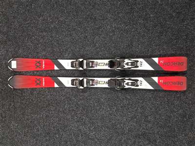 Esquís VOLKL Deacon 7.4 usados + fijaciones Marker FDT 10