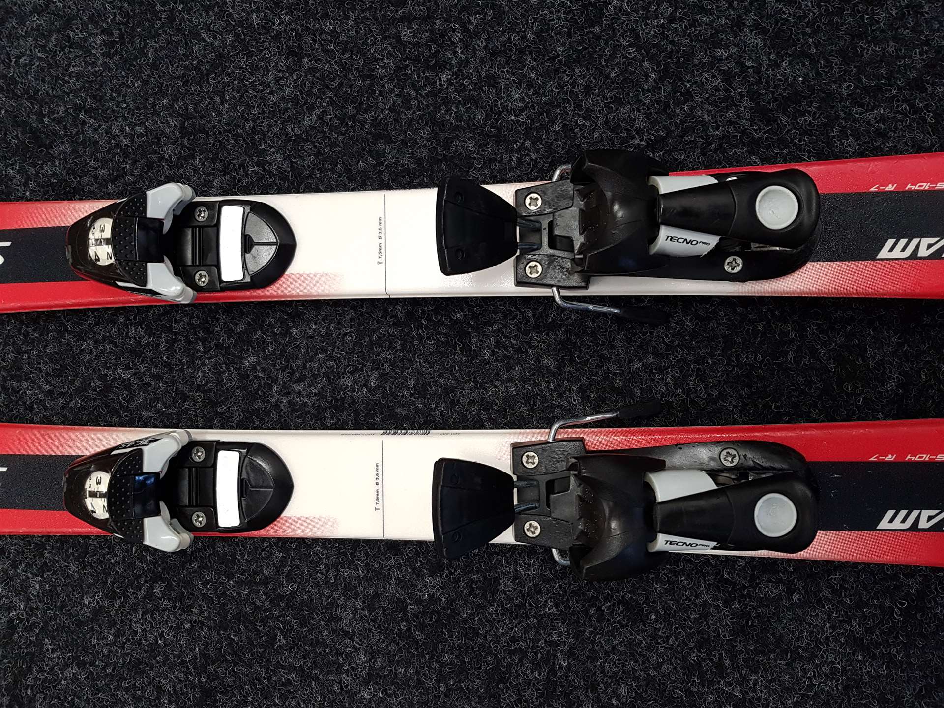 Gebrauchte STOCKLI Teamrace JR Ski + Tecnopro TC 4.5 Bindungen