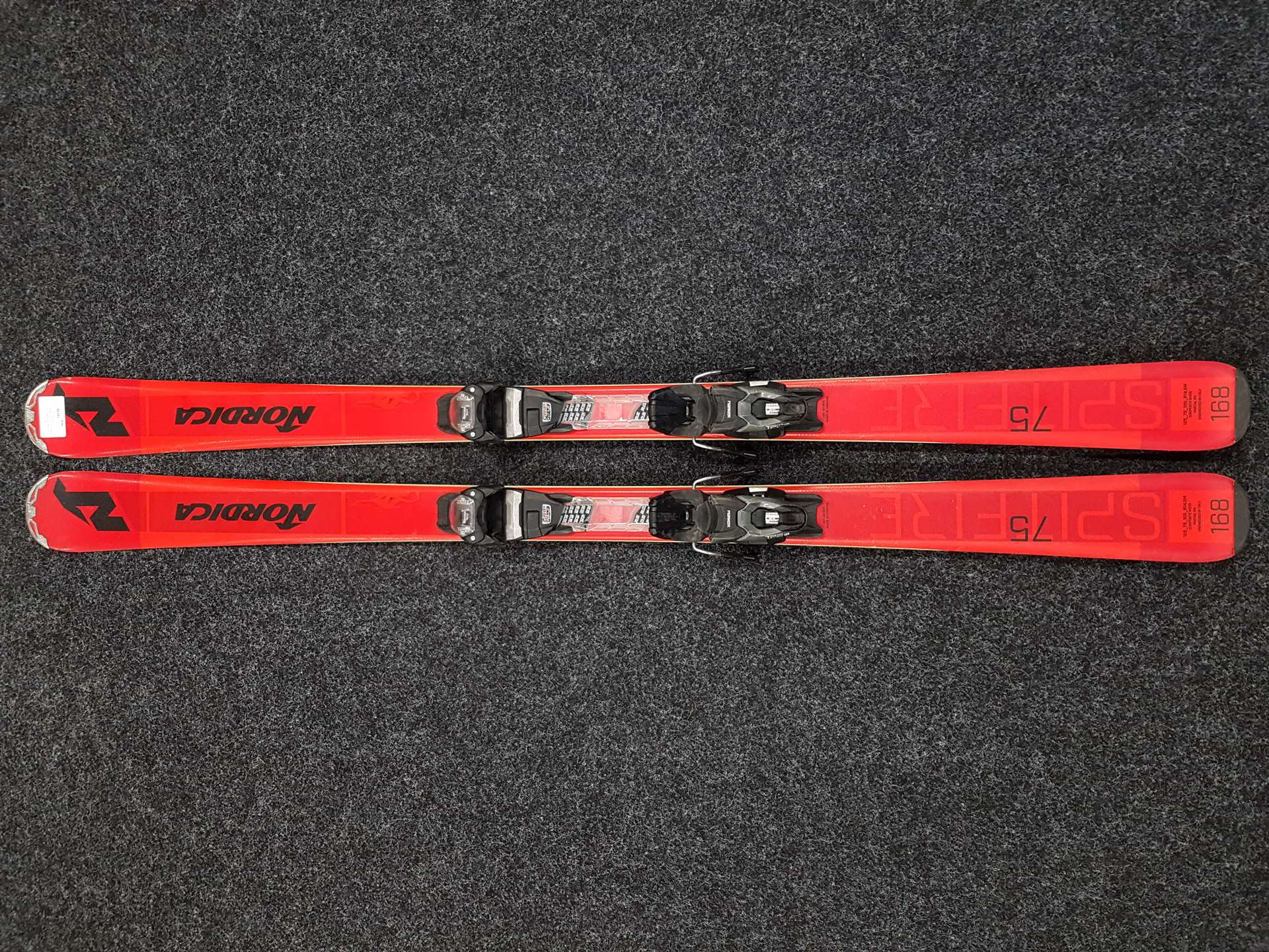 Skis d'occasion NORDICA Spitfire 75 + fixations Marker TP2 10