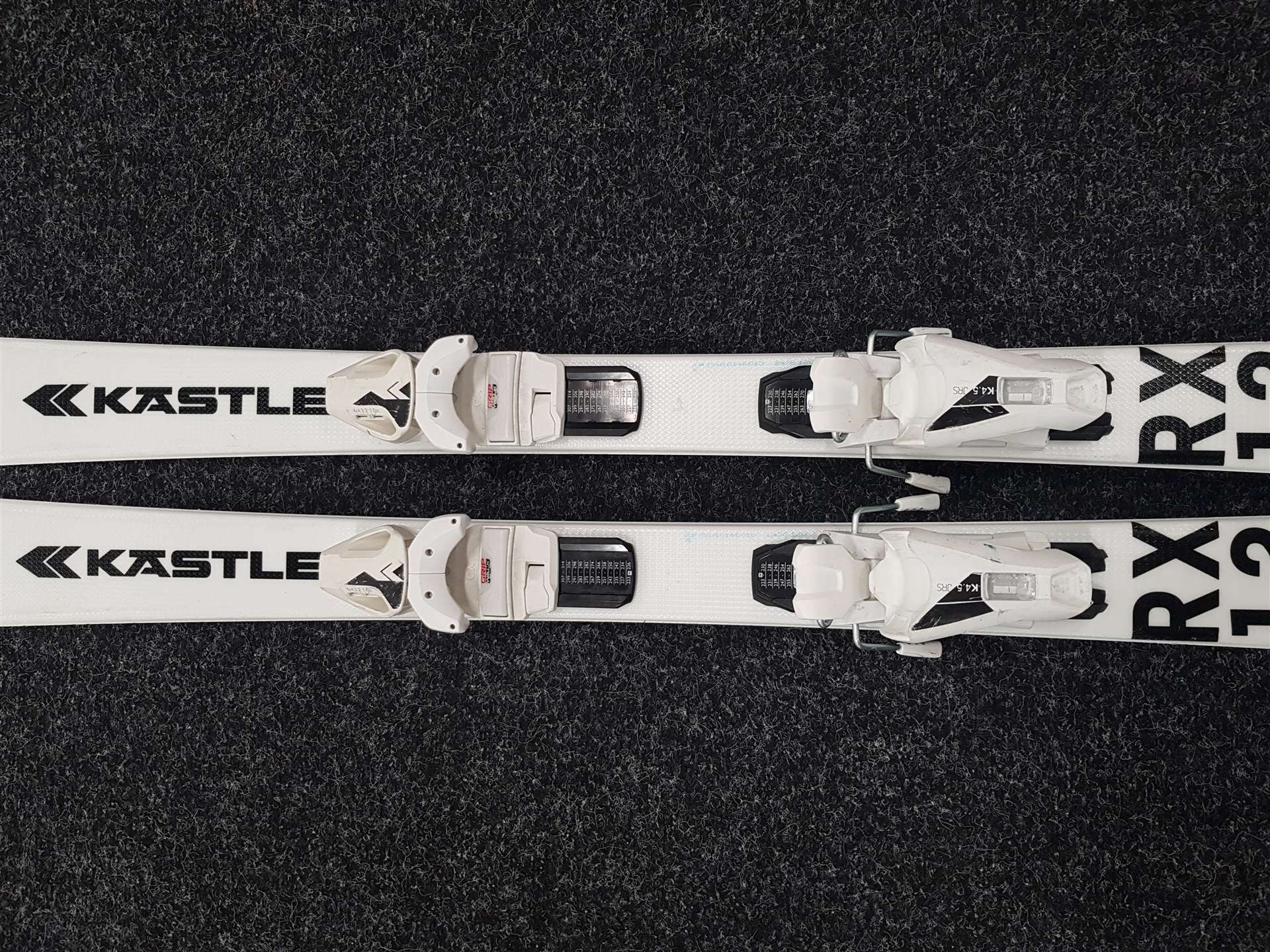 Gebrauchte Kinderski KASTLE RX 12 JR + Bindungen Kastle K 4.5 JRS