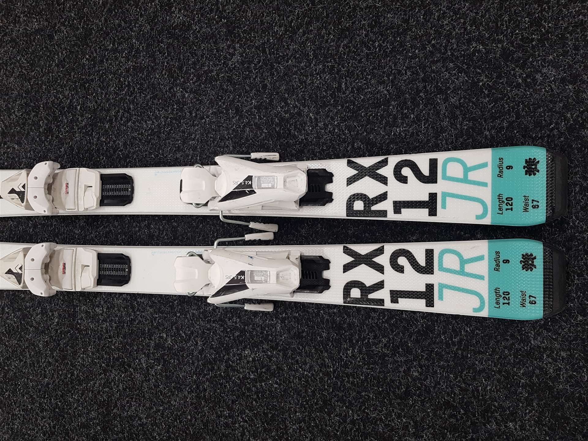 Gebrauchte Kinderski KASTLE RX 12 JR + Bindungen Kastle K 4.5 JRS