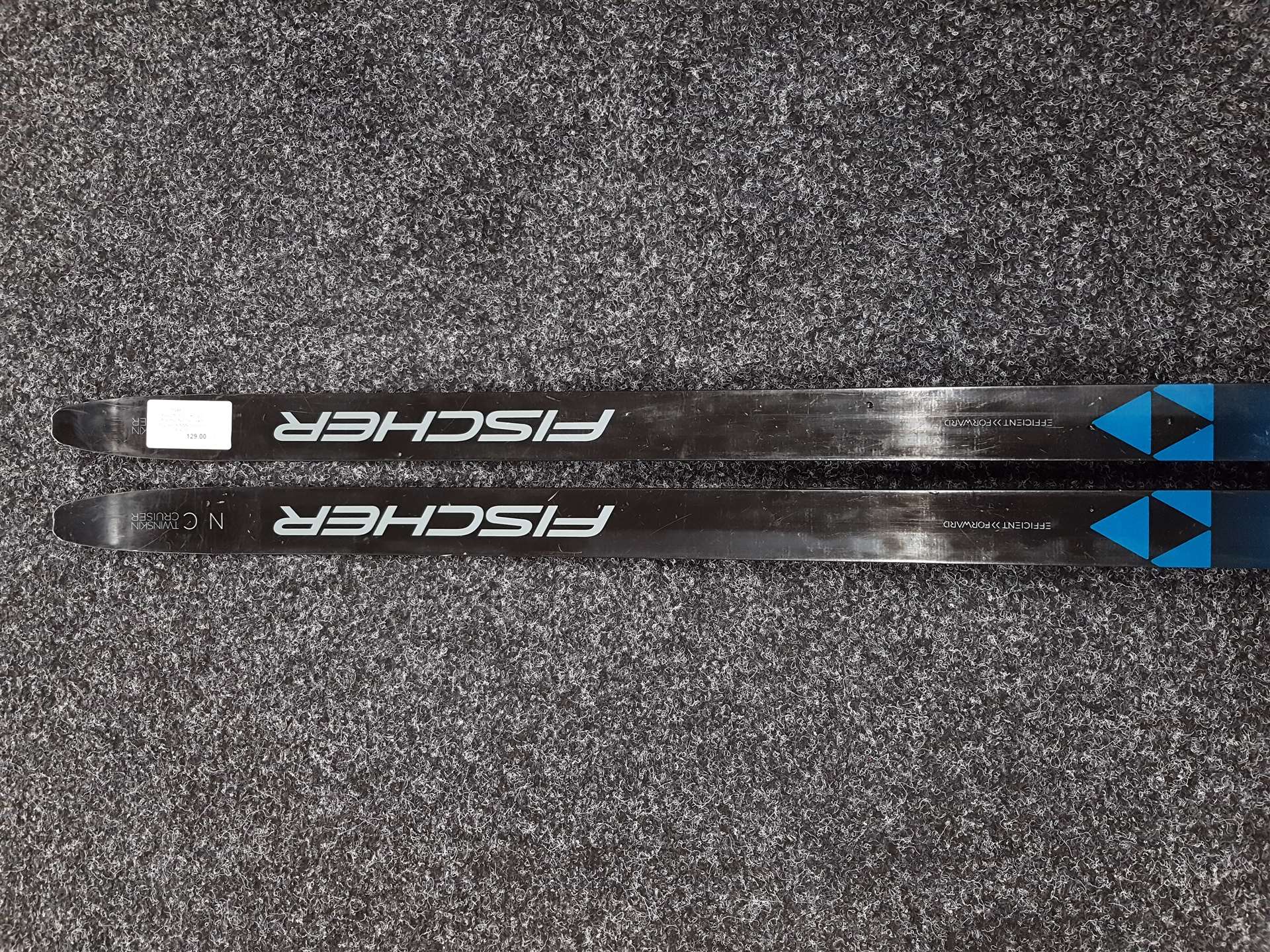 Schiuri de fond Fischer NC Twinskin Cruiser second-hand + legături Fischer NNN