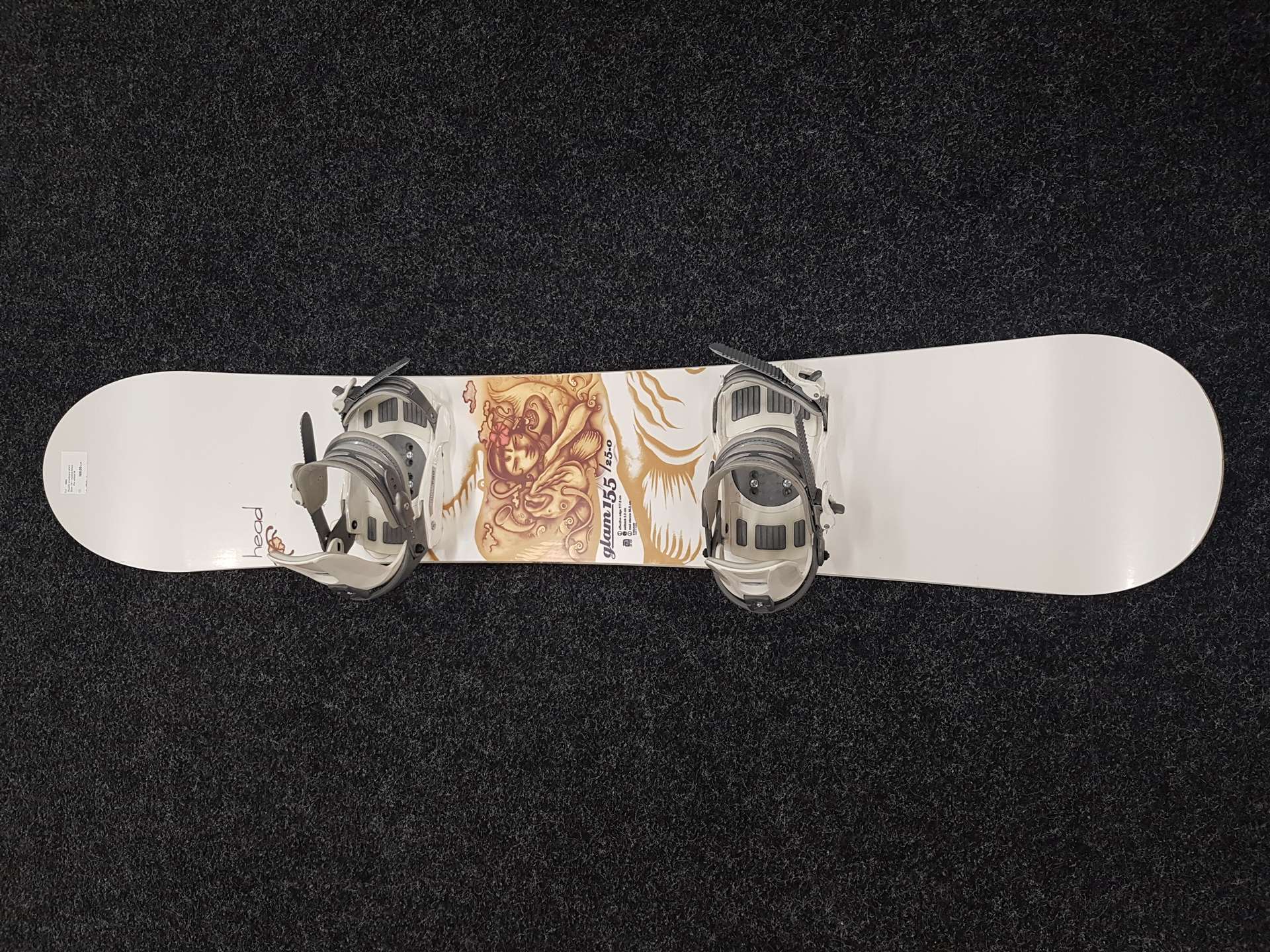 Snowboard HEAD Glam 155 usato + attacchi Snow Pro taglia M