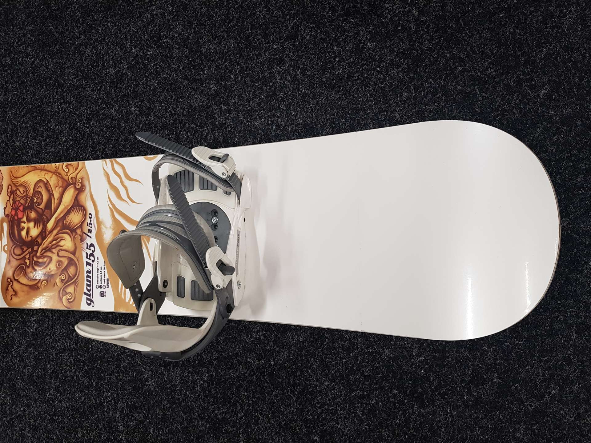 Snowboard HEAD Glam 155 usato + attacchi Snow Pro taglia M