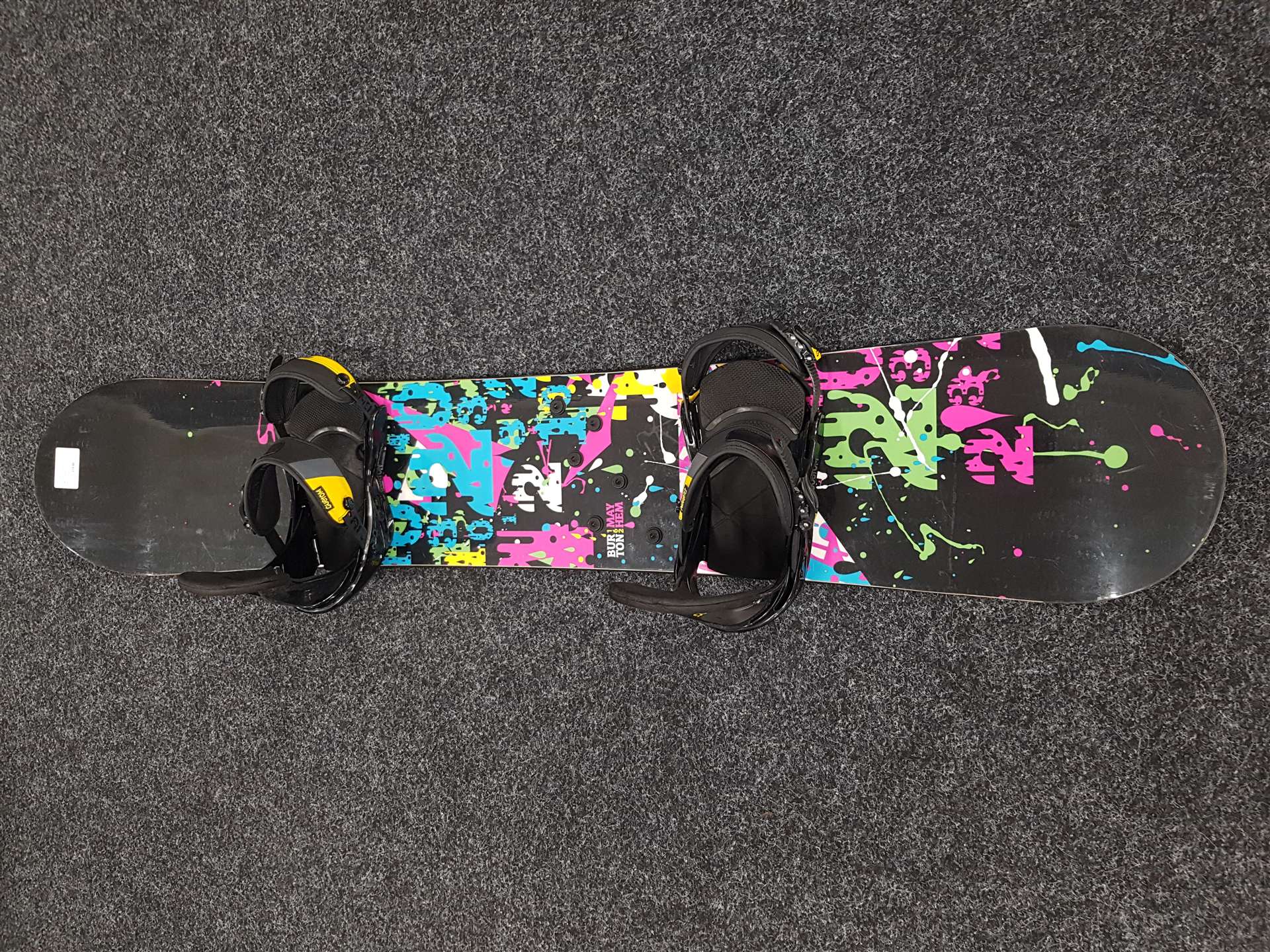 Używana deska snowboardowa BURTON Mayhem + wiązania Burton rozmiar L/XL