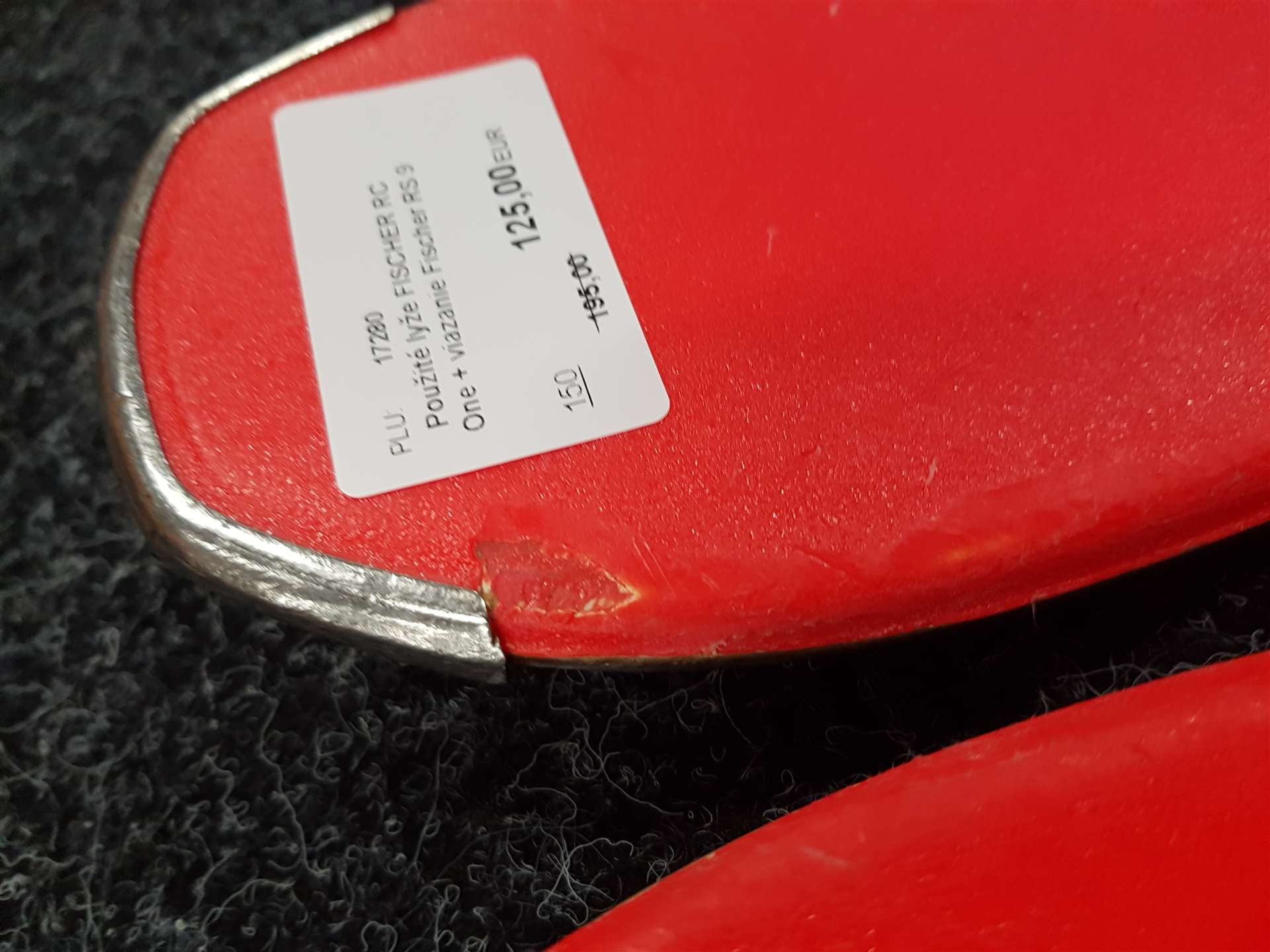 Sci FISCHER RC One usati + attacchi Fischer RS 9