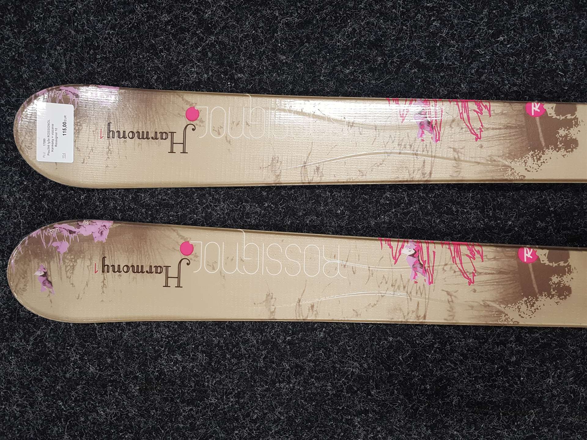 Sci ROSSIGNOL Harmony usati + attacchi Rossignol 10