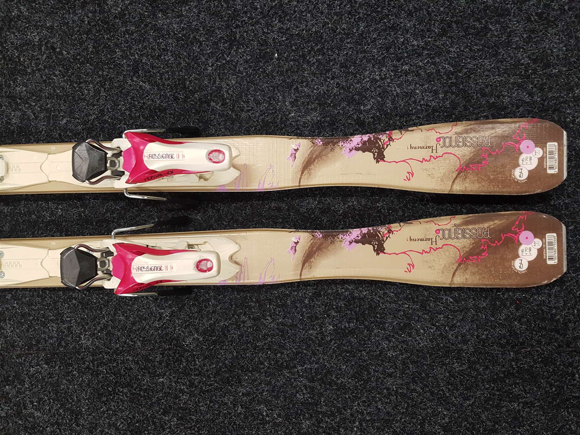 Sci ROSSIGNOL Harmony usati + attacchi Rossignol 10