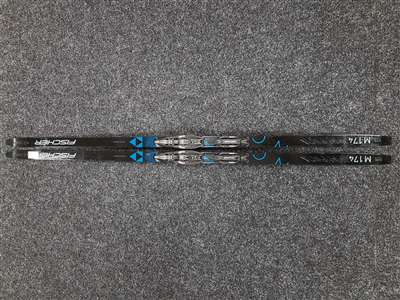 Skis de fond FISCHER Twinskin Cruiser d'occasion + fixations Fischer Control NNN