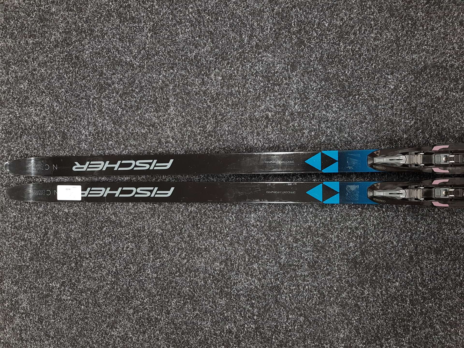Gebrauchte FISCHER Twinskin Cruiser Langlaufski + NNN Fischer Control Bindungen