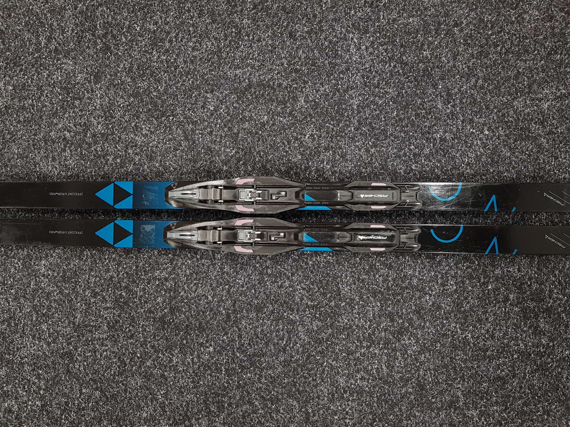 Gebrauchte FISCHER Twinskin Cruiser Langlaufski + NNN Fischer Control Bindungen