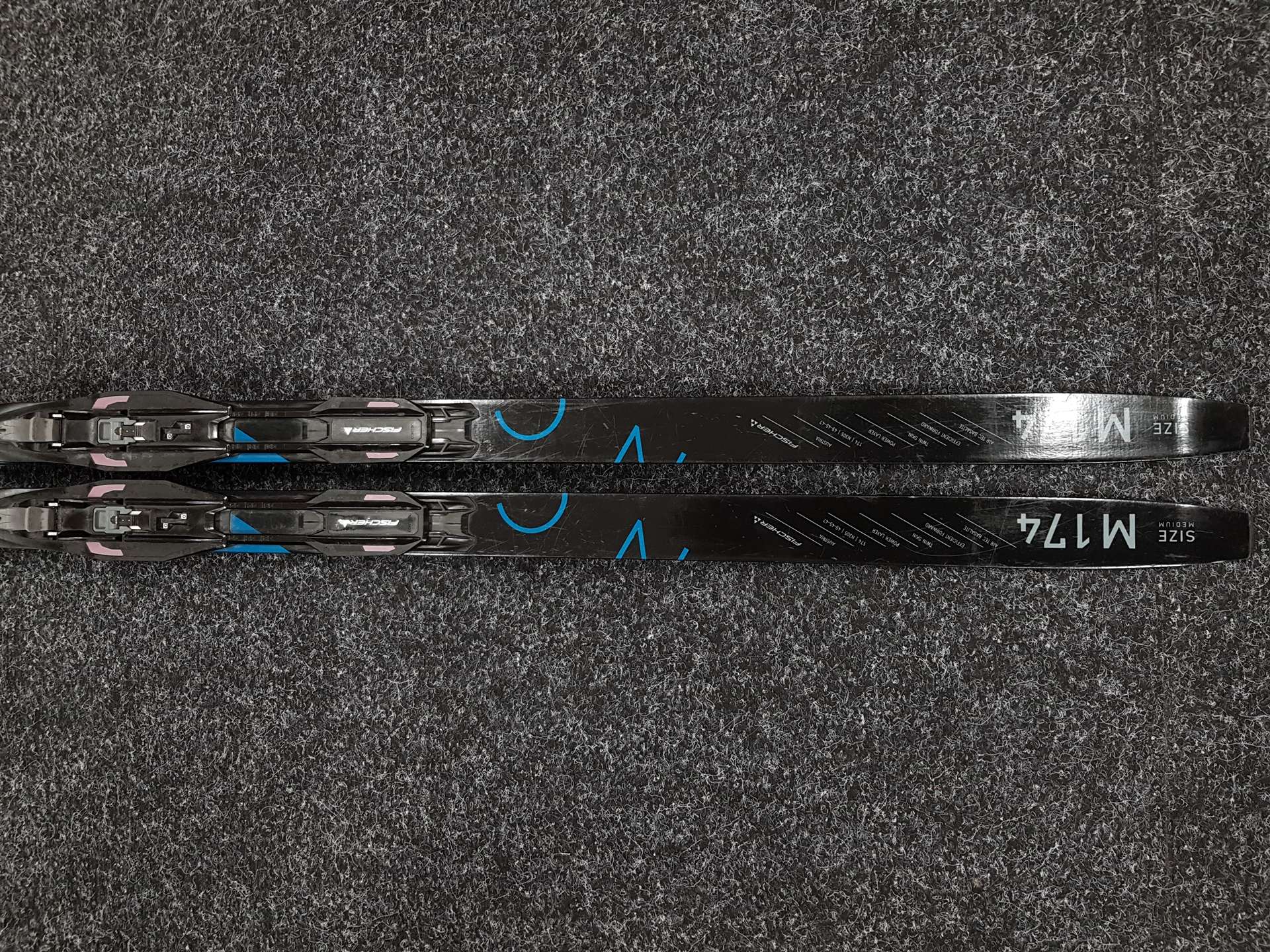 Gebrauchte FISCHER Twinskin Cruiser Langlaufski + NNN Fischer Control Bindungen