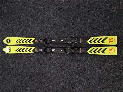 Esquís VOLKL Racetiger JR usados + fijaciones Marker 7.0