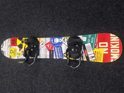 Snowboard RADICAL Tag folosit + legături Radical mărimea M