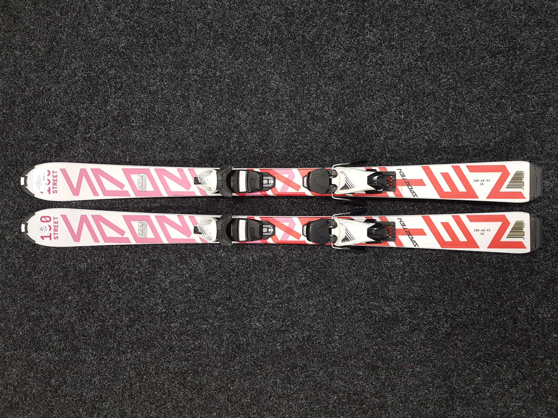 Schiuri pentru copii SPORTEN Street + legături Tyrolia SLR 7.5 folosite