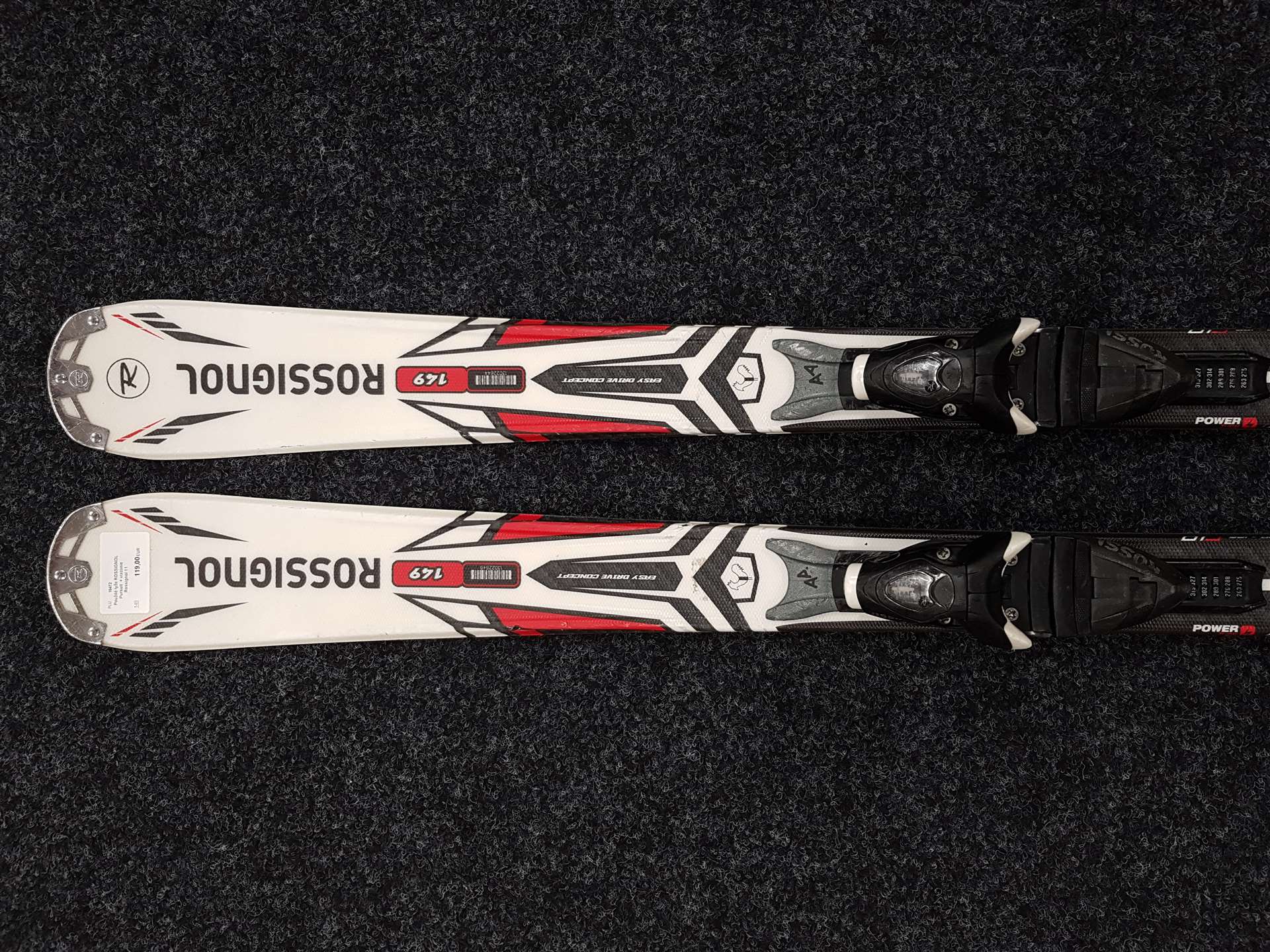 Gebrauchte ROSSIGNOL Pursuit Ski + Rossignol 11 Bindungen