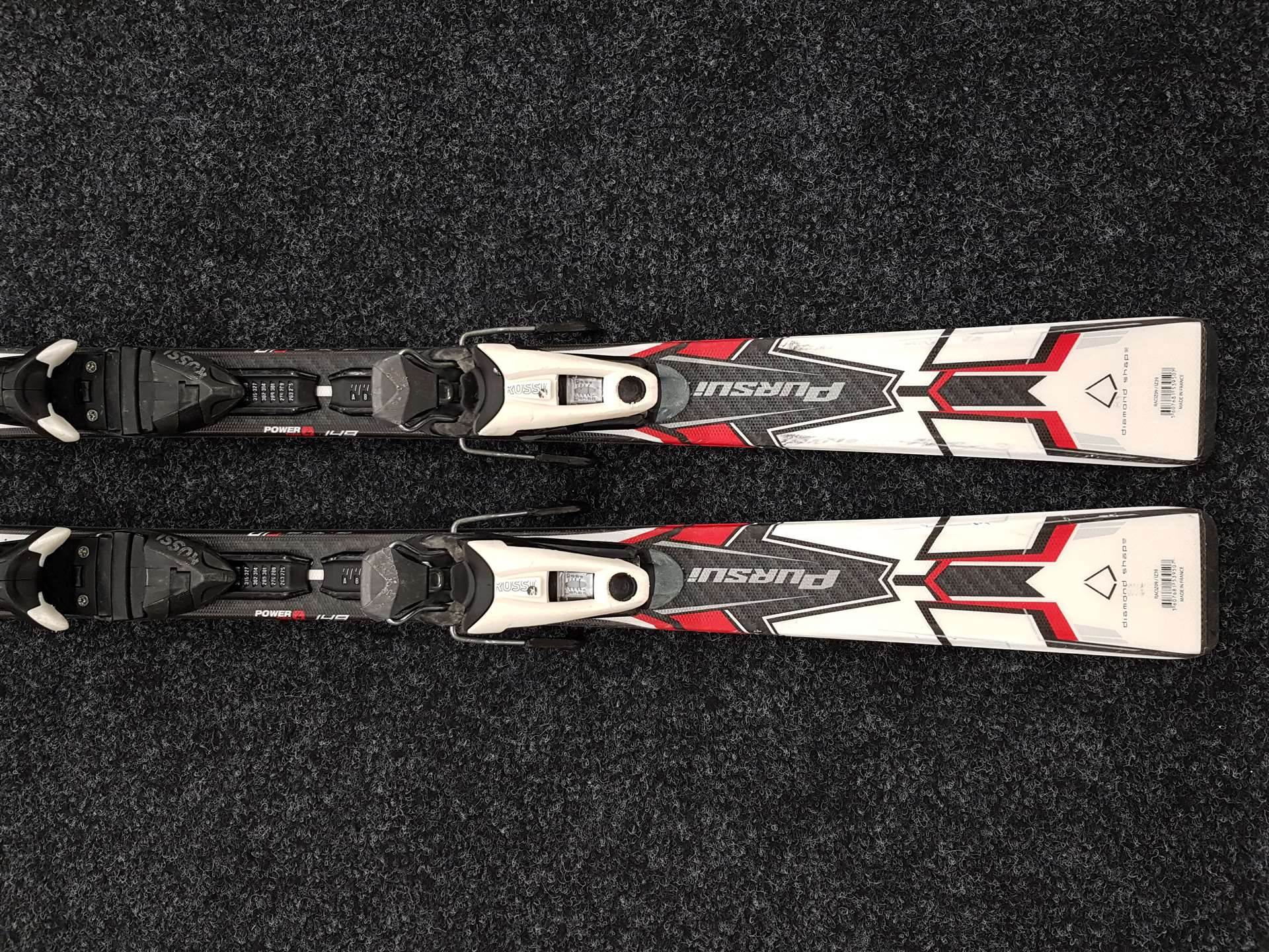 Gebrauchte ROSSIGNOL Pursuit Ski + Rossignol 11 Bindungen