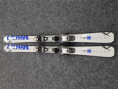 Gebrauchte VOLKL Sensor Ski + Marker 10 Bindungen
