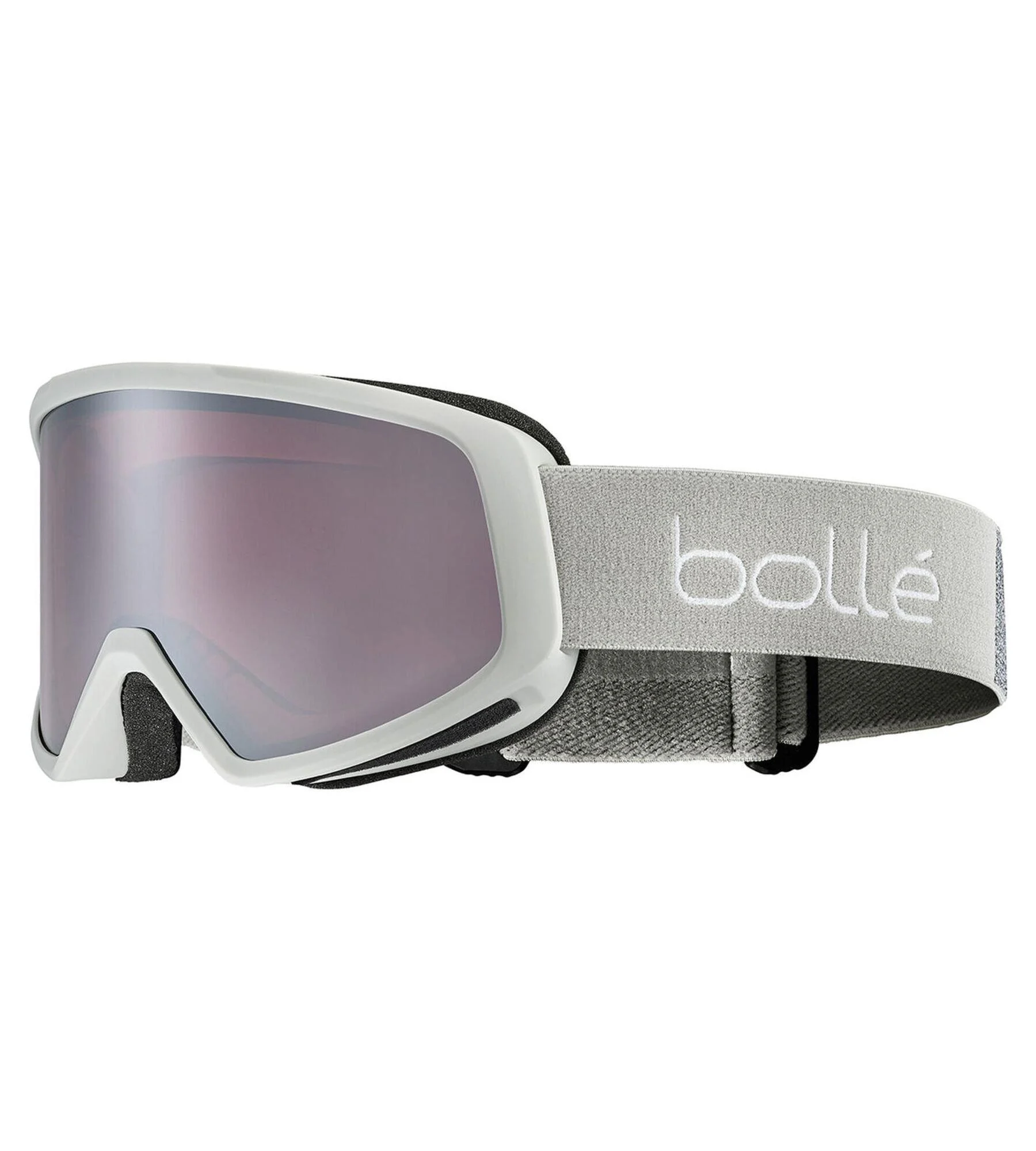 Ochelari de schi Bollé BEDROCK PLUS Gri deschis Mat - Vermillon Gun Cat 2