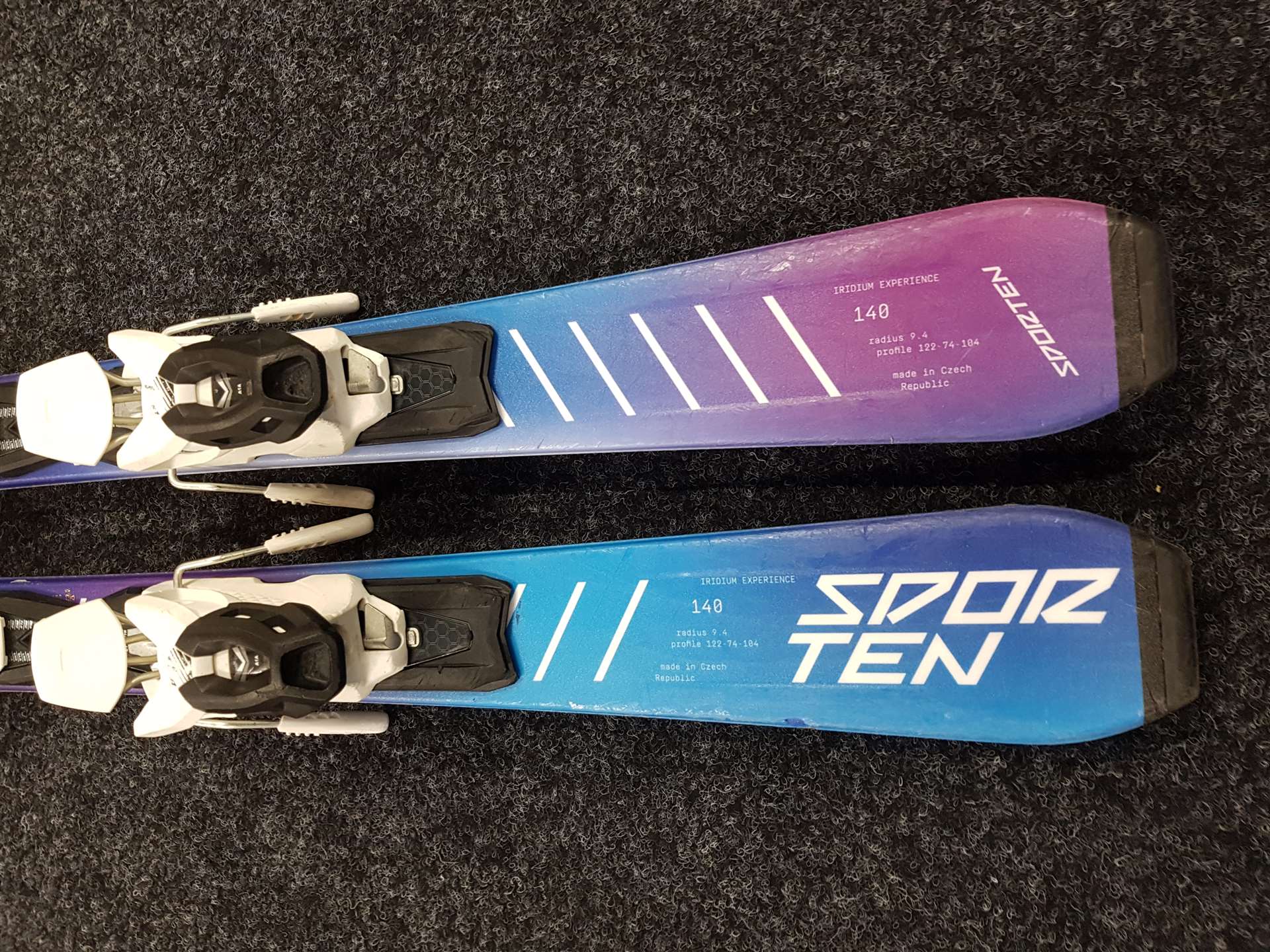 Sci usati SPORTEN RDUM 3 + attacchi Tyrolia 11.0