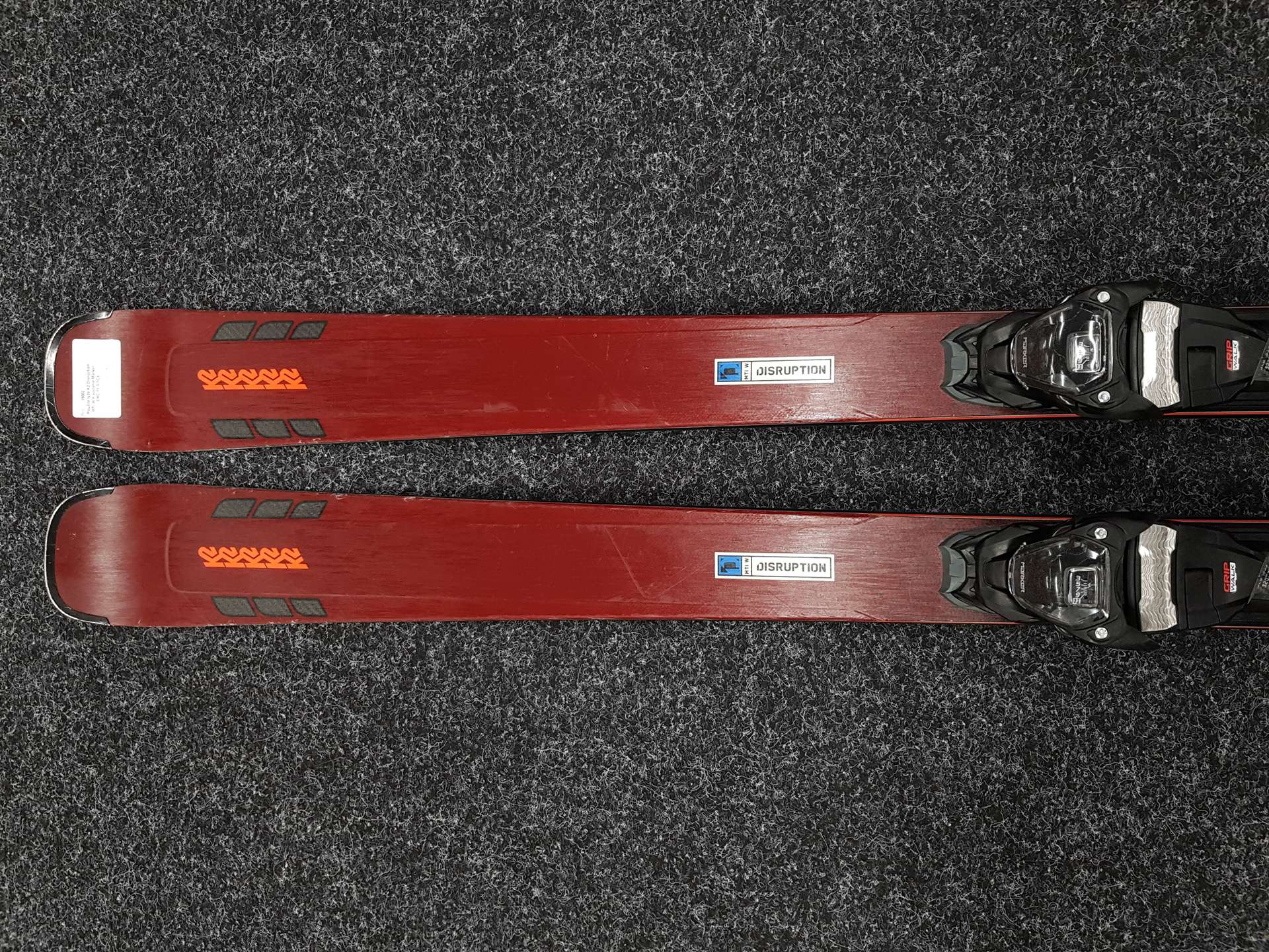 Skis K2 Disruption MTi W d'occasion + fixations Marker ERC 11.0 TCx