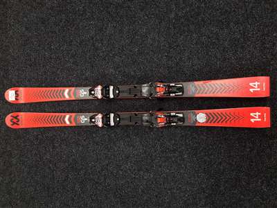 Schiuri VOLKL Racetiger GS World Cup folosite + legături Marker Comp Race 12