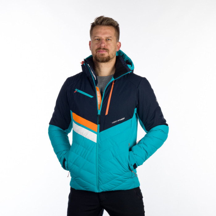 Pánska bunda ski-touring Northfinder BU-5141SNW387 modrá 