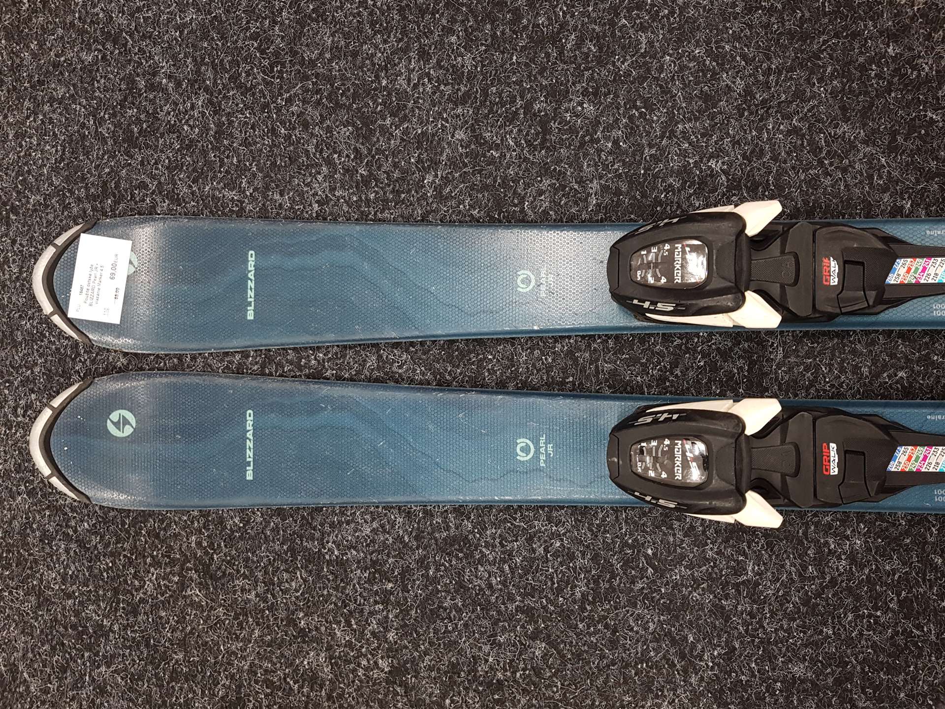 Gebrauchte Kinderski BLIZZARD Pearl JR + Bindungen Marker 4.5